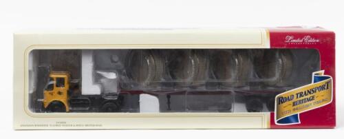 ATKINSON: A Limited&nbsp;Edition CORGI 1:50 scale ATKINSON BORDERER FLATBED TRAILER & REELS&nbsp;(CC12512), 'BRITISH RAIL' livery. Numbered '1464' of 2,300 produced