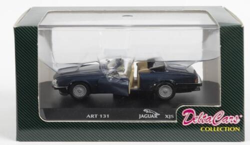 JAGUAR: A&nbsp;&nbsp;1:43 scale Delta Cars JAGUAR XJS&nbsp;convertible&nbsp;(ART 131) in metallic blue
