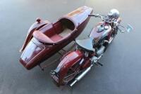 1939 TRIUMPH SPEED TWIN 5T WITH DUSTING SIDECAR - 4