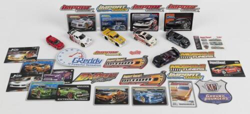 IMPORT TUNER: A collection of Import Tuners by MUSCLE MACHINES. Mazda RX-8, Toyota Supra, NIssan GTR models
