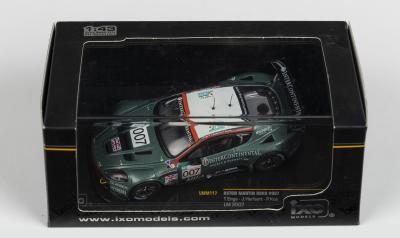 ASTON MARTIN: A ixo MODELS 1:43 scale ASTON MARTIN DBR9 #007 as raced by T.Enge/J.Herbert/P.Kox at 2007 Le Mans (LMM117)