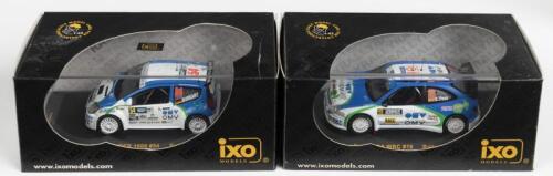 CITROEN: Two ixo MODELS 1:43 scale CITROEN models. CITROEN XSARA&nbsp;WRC #19 as raced by X.Pons/C. Del Barrio&nbsp;at 2005&nbsp;Rally Acropolis&nbsp;(RAM198) & CITROEN C2 SUPER 1600 #54&nbsp;as raced by A.Burkart/T.Geilhausen&nbsp;at 2006&nbsp;Rally Germany&nbsp;(RAM228)