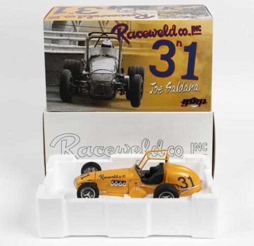 SPRINT CAR: A Limited Edition 1:18 scale gmp&nbsp;Raceweld CO., INC sprint car as raced by JOE SALDANA. L.E of 1000