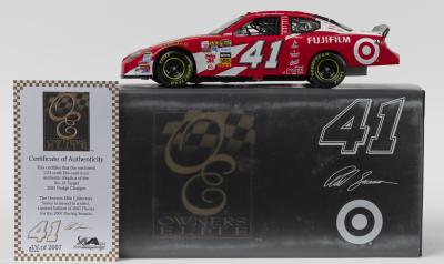 DODGE: A Limited Edition Motorsports Authentic, Owners Elite 1:24 scale die-cast replica of the No.41 Target 2007 Dodge Charger, as raced by Reed Sorenson. L.E of '0376'/2007