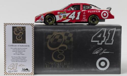 DODGE: A Limited Edition Motorsports Authentic, Owners Elite 1:24 scale die-cast replica of the No.41 Target 2007 Dodge Charger, as raced by Reed Sorenson. L.E of '0376'/2007