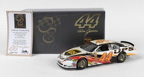 TOYOTA: A Limited Edition Motorsports Authentic, Owners Elite 1:24 scale die-cast replica of the No.44&nbsp;UPS 2007 Toyota Camry, as raced by Dale Jarret. L.E '0572' of 2007