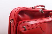 FERRARI CARRY BAG: A red leather Ferrari schedoni&Acirc;&nbsp;shoulder bag - 3