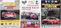 PHILLIP ISLAND: Three historic racing Phillip Island posters. 2006 & 2009 - 2010 posters