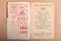 FISHERMEN'S BEND: Two 1957 Programmes from Fishermen's Bend Airstrip/Airfield. 'CLASSIC CARS AND MOTORCYCLES RACES - FISHERMEN'S BEND AIRSTRIP, Saturday and Sunday, 9th and 10th February, 1957' & 'Car & Motor Cycle Quarter Mile Sprint Championships - FIS - 2