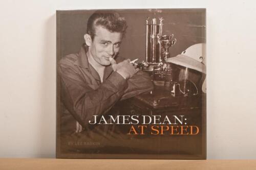 JAMES DEAN: 'JAMES DEAN: AT SPEED' hardcover book by Lee Raskin