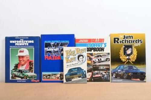AUSTRALIAN MOTORING: Five hardbound publications detailing Australian racing and drivers. 'The Jim Richards Story' by Barry Naismith