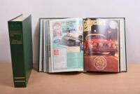 COLLECTOR'S CARS: Two green vinyl 'Collector's Car' folders housing consecutive issues of the magazine 'Collector's car'. Years September 1979 - September 1981