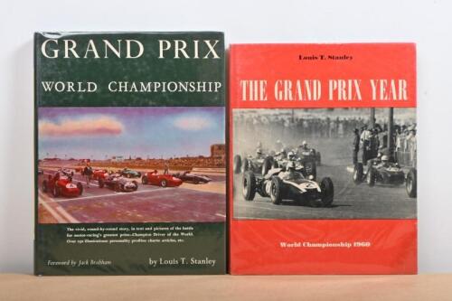 GRAND PRIX: Two hardcover books with text and photographs by Louis T.Stanley. First Editions of 'THE GRAND PRIX YEAR - THE 1960 WORLD CHAMPIONSHIP' & 'GRAND PRIX - WORLD CHAMPIONSHIP'