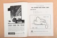 VICTORIAN ROAD RACING: An original '1960 VICTORIAN ROAD RACING CHAMPIONSHIPS, SUNDAY 18th SEPTEMBER' Souvenir Programme. As promoted by Australian Motor Racing Publications - 2