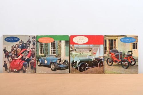 BATSFORD BOOKS: Four hardcover 1960's Batsford Colour Books by various authors detailing various aspects of motoring. 'CLASSIC CARS', 'SPORTS CARS', 'VETERAN CARS', 'VINTAGE CARS' titles