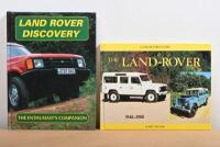 LAND ROVER: Two Land Rover hardcover books by James Taylor. 'THE LAND-ROVER 1948-1988' & 'LAND ROVER DISCOVERY'