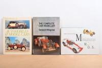 CAR MODELLING: Three hardcover books detailing car modelling. 'PRIMERA EXPOSICION MUNDIAL - Miniatures de Manuel Olive Sans'