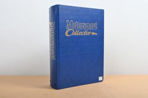 MOTORSPORT COLLECTOR: An official 'Motorsport Collector' folder housing consecutive issues of MOTOR SPORT COLLECTOR' magazine. Issues one (Spring 1998) - 11 (Summer 2000)