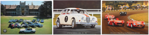 JAGUAR: Three Jaguar related posters.
