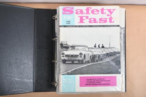 SAFETY FAST: A collection of issues of the magazine - 'Safety Fast'. Year range of 1965 - 1968