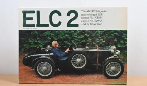 M.G. K3 MAGNETTE: A Limited Edition softcover copy of 'ELC 2 - The M.G.K3 Magnette supercharged 1934', appreciation text by Doug Nye. Numbered '0194'