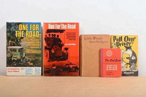 AUSTRALIAN MOTORING: A collection of literature items detailing various aspects of Australian motoring. 1935 edition of 'Little Wheels' hardcover book by Hector MacQuarrie