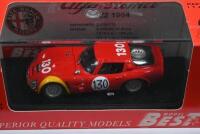 ALFA ROMEO: Two 1:43 scale MODEL BEST Alfa Romeo models. 1963 TZ1 (9067) and 1964 TZ2 (9104) - 3