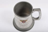 LIGHT CAR CLUB: A pewter cup inscribed with 'LAKELAND HILLCLIMB No26 - 21.6.1970, Sports Cars 1101 - 1500cc' as presented to DENNIS IRVING with a time of 59.55 secs by The Light Car Club Of Australia - 2
