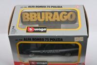 ALFA ROMEO: A 1:24 scale Bburago Alfa Romeo 75 'POLIZIA' model (cod. 0188) - 2