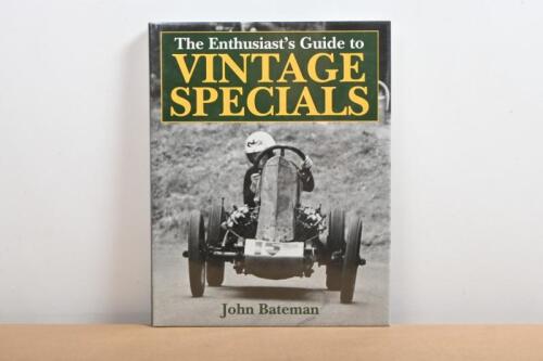SPECIALS: A hardbound copy of 'The Enthusiast's Guide to VINTAGE SPECIALS' by John Bateman