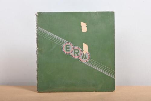E.R.A: A 'E.R.A - THE STORY OF E.R.A' booklet. An account of the fortunes of E.R.A in events in Great Britain and on the Continent during the racing seasons of 1934 and 1935