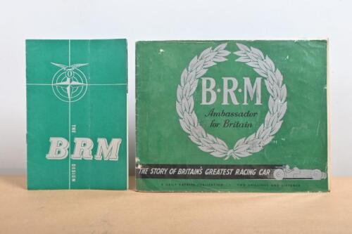 BRM: Two literature items related to BRM. Circa 1950's 'B.R.M - Ambassador for Britain - THE STORY OF BRITAIN'S GREATEST RACING CAR' booklet