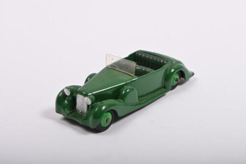 DINKY TOYS: A Dinky Toys 38c Lagonda. Dark Green