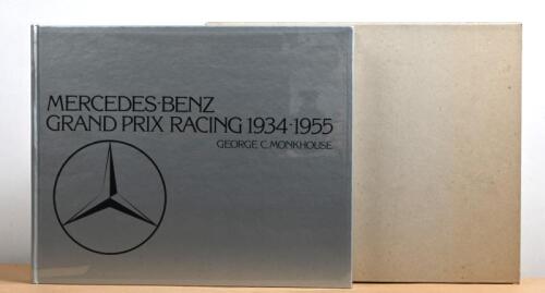 MERCEDES-BENZ: 'MERCEDES-BENZ GRAND PRIX RACING 1934-1955' hardcover book by George C.Monkhouse