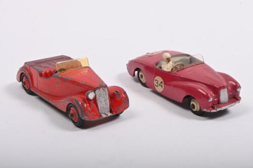 DINKY TOYS: Two Sunbeam Dinky Toys. Dinky 107 Sunbeam Alpine Sports Car & Dinky No.38B Sunbeam Talbot Sports