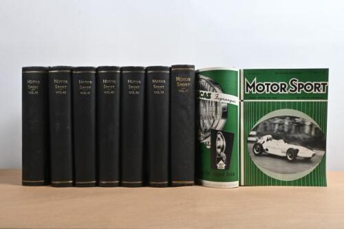 MOTOR SPORT: A quantity of the British motor sport magazine - 'MOTOR SPORT'. Consecutive years from 1960 (Vol. XXXVI) - 1967 (Vol. XLIII)
