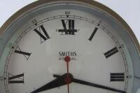 SMITHS: An original Smiths Astral maritime brass ships clock - 3
