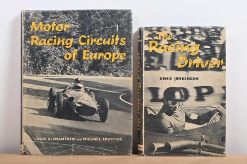 MOTOR RACING: Two period motor racing hardcover books. 'Motor Racing Circuits of Europe' by Louis Klemantaski and Michael Frostick