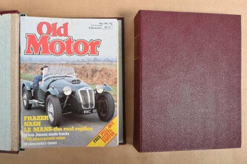 OLD MOTOR: Consecutive issues of 'Old Motor'. Issues include June 1980 (Volume 2, No 6) - March 1982 ( Volume 4, No 3)