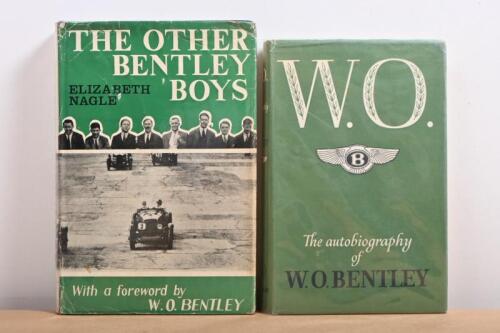 BENTLEY: Two hardcover books detailing Bentley history. 'THE OTHER BENTLEY BOYS' by Elizabeth Nagle