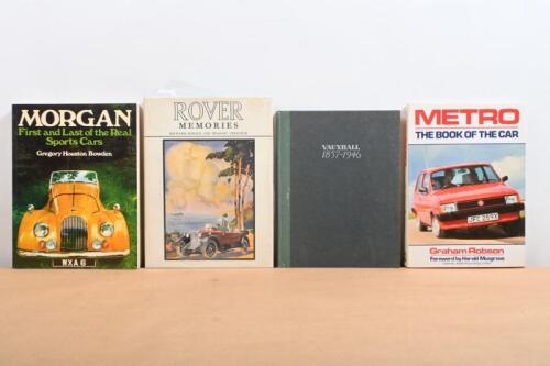 BRITISH CARS: A small group of books detailing British cars. 'THE STORY of VAUXHALL (1857 - 1946)' by L.C. Darbyshire