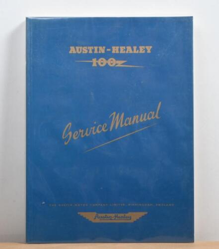 AUSTIN HEALEY: An original 'Austin Healey 100 Series BNI Service Manual' (Part No. 97H997D) as issued by The Austin Motor Company Limited. 1956