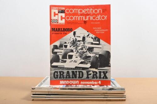 COMPETITION COMMUNICATOR: A collection of 'Competition Communicator' magazines from 1970's. Year range of 1973 - 1979