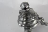 MICHELIN: A polished aluminium seated Bibendum - 2