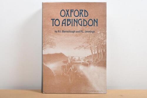 M.G: 'OXFORD TO ABINGDON' hardcover book by R.I. Barraclough and P.L. Jennings. First edition published 1998