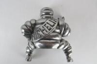MICHELIN: A polished aluminium seated Bibendum - 3