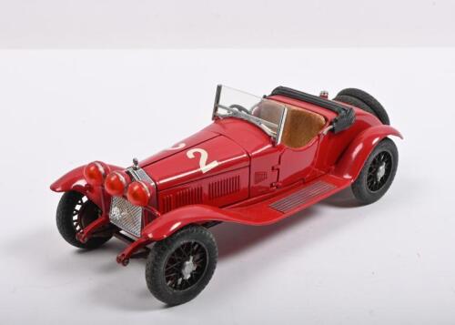 ALFA ROMEO: A 1:23 scale TOGI 1930 Alfa Romeo 6C 1750 GS. Racing number '2'