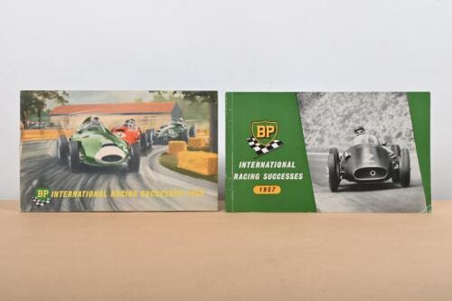 BP RACING SUCCESSES: Two 'BP INTERNATIONAL RACING SUCCESSES' booklets from 1957 and 1958
