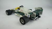 KEKE ROSBERG: A large scratch-built model the1984 Formula 1 Williams Honda FW09 (signed by 3 drivers) - 2