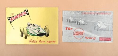 COOPER: Two small format Cooper related publications. 'The Cooper Story' & 'The COOPER - Golden Years 1959-60' booklets